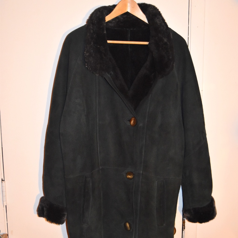 WOMEN'S FUR-LINED 4-BUTTON COAT